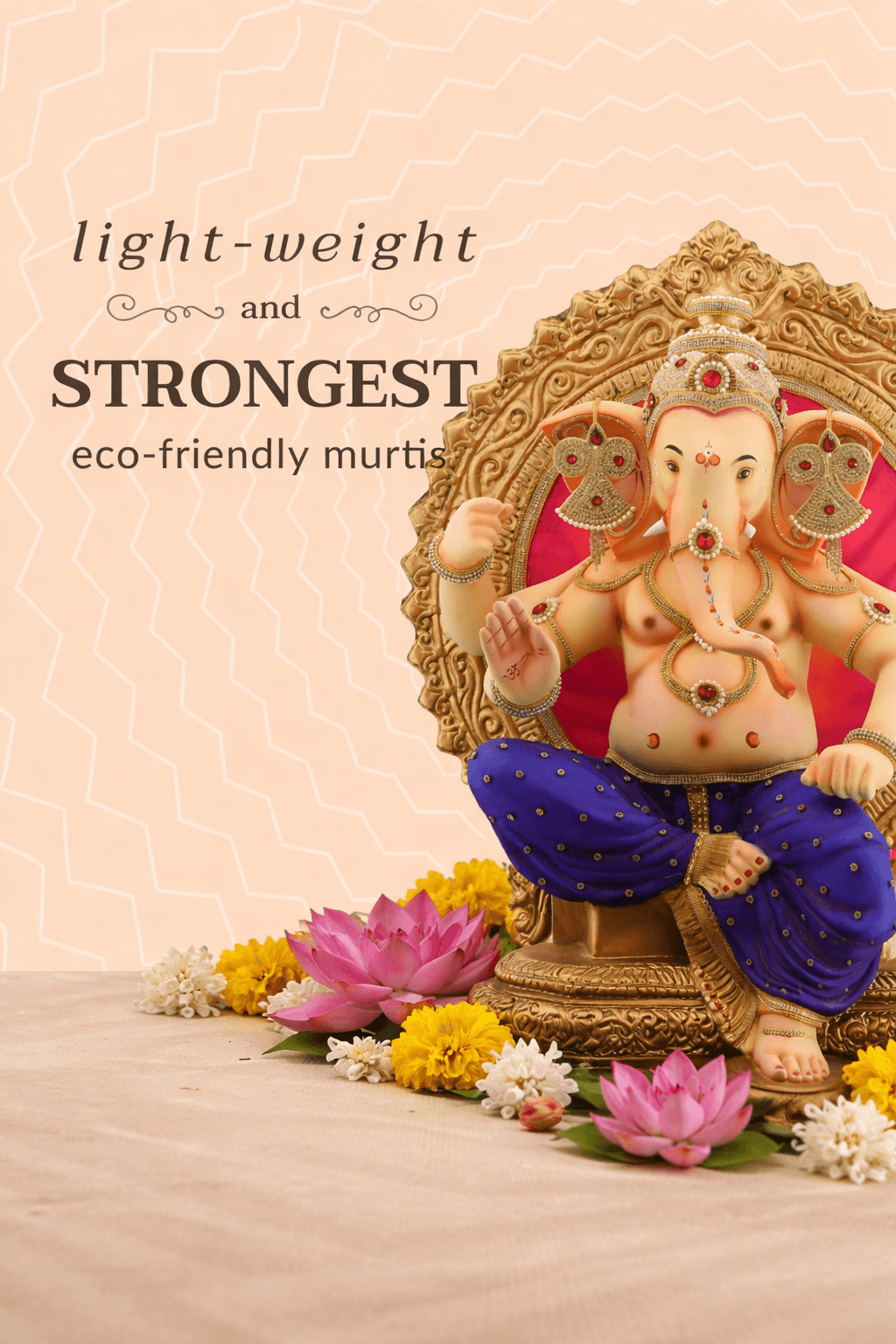 Eco-friendly Ganesh idol - Hero 1
